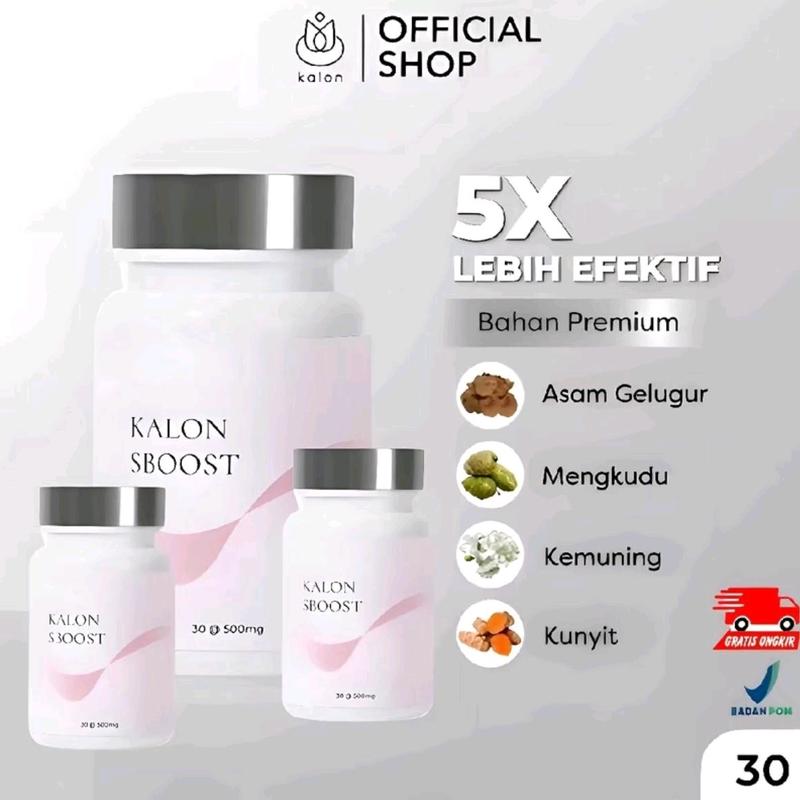 Wellness Supplements Terlaris SBOSTER Kalon Original Isi 30 Garcinia | Attroviridis fructus & Curcuma Longa Rhizoma Kesehatan Otak Indonesia 0