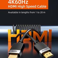 Gambar Kabel HDMI Male to Male 2.0 Ultra HD 4K 60Hz UHD 1080p HDR ARC High Speed 18Gbps Exclusive Series - 1M dari XLink Surabaya Kota Surabaya 1 Tokopedia