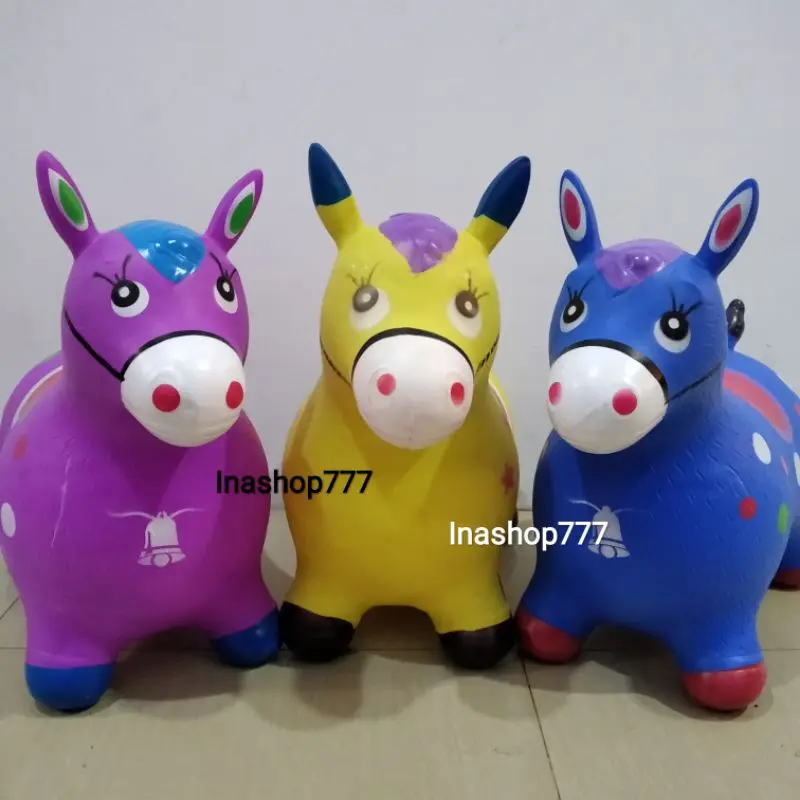 Animal Jumping Music Karet Kuda (SNI)/ Mainan Kuda Kudaan Anak 1