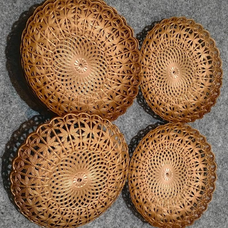Piring Saji Plastik dengan Motif Bunga untuk Dapur - Kitchenware 4