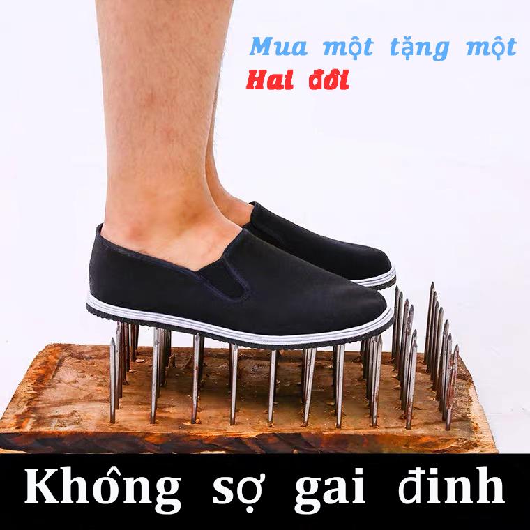 Hot sale trên tiktok Giày vải Bắc Kinh Trung Quốc dành cho nam thoáng khí thoải mái không cần buộc dây giày dễ xỏ vào người Trung Quốc thích món quà tuyệt vời nhất cho bạn trai 8811