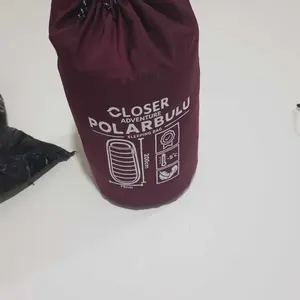 Sleeping Bag Polar Bulu Domba Hangat - Kantung Tidur Nyaman Hangat Maksimal untuk Camping Hiking Travel