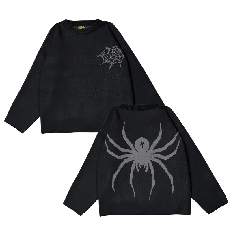 Lettucy - Knitwear Rajut BOXY fit Thunder Spider 2
