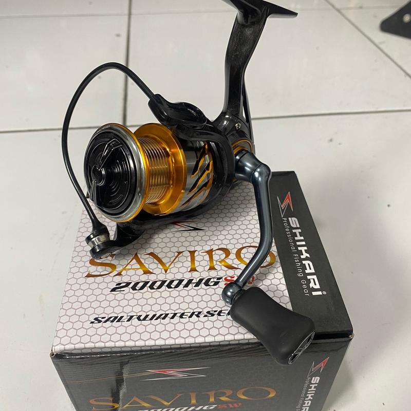 SHIKARI SAVIRO HG SW Reel Pancing Spinning 2000 & 3000 6
