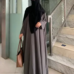 Al hijr KAFTAN ABAYA SYAR'I  by.akasyf Vine Casual abaya daily up To XXL