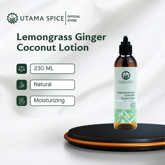 Gambar Utama Spice Coconut Lotion Lemongrass Ginger 230 ml dari Utamaspice Kab. Gianyar Tokopedia