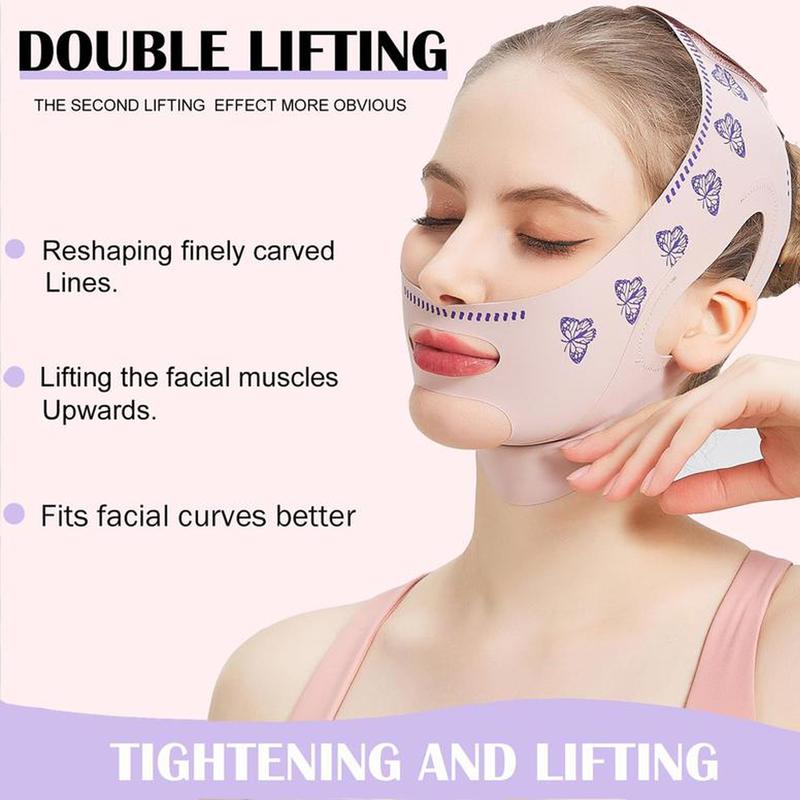 Product Introduction of SENSIOHOME V Line Face Lifting Strap for Double Chin Reduction,Face Lifting Sculpting,Adjustable Skincare Tool Sleeping Mask Strap Band for Women and Men. 7