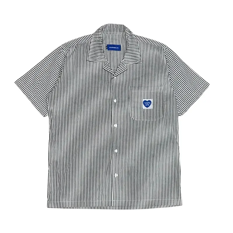 Puddinglane Kemeja Pendek Shirt Stripe Emillie 3