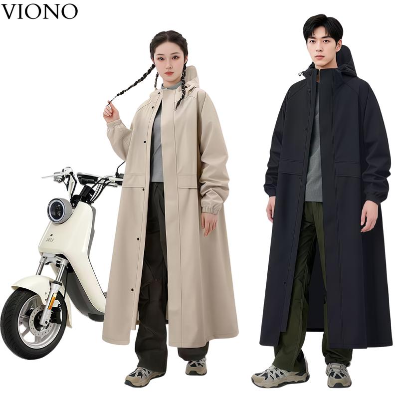 Áo Mưa Dáng Dài Nam Nữ Hàng Loại 1 Trùm Kín Đi Xe Máy Xe Điện, Siêu Bền Vải…