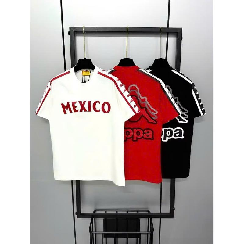  Áo áo thun nam in chữ MXC Trend Cap Pa mới nhất áo thun cổ tròn tay ngắn mặc thoải mái sang trọng mẫu mới cao cấp dễ phối đồ 