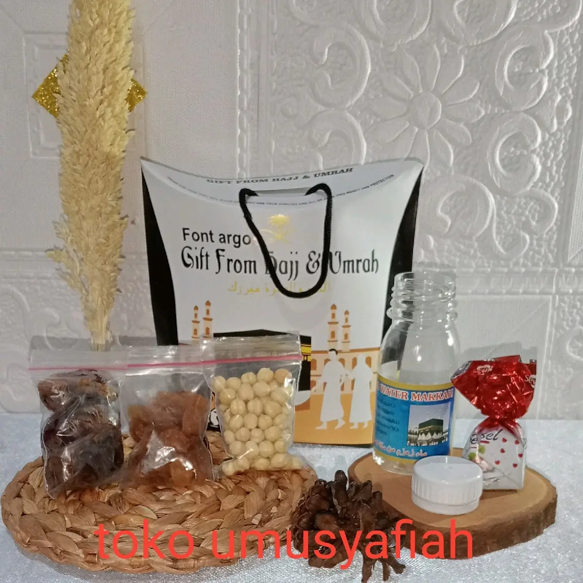 paket oleh oleh haji dan umroh/ paket souvenir thalilan