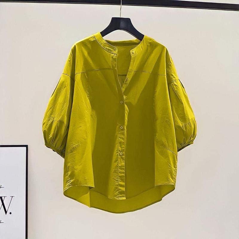 SAVIRA BLOUSE TRENDY / ATASAN WANITA LENGAN 7/8 KATUN POPLIN PREMIUM 365 7