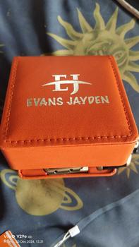Product Review of DISKON jam tangan  !! Evans Jayden Jam Tangan Pria 9554-1 Rantai Stainless Steel Kaca Sapphire Chronograph Water Resistant 5ATM Air Bahan Watches Waterproof from A**k S**t 0