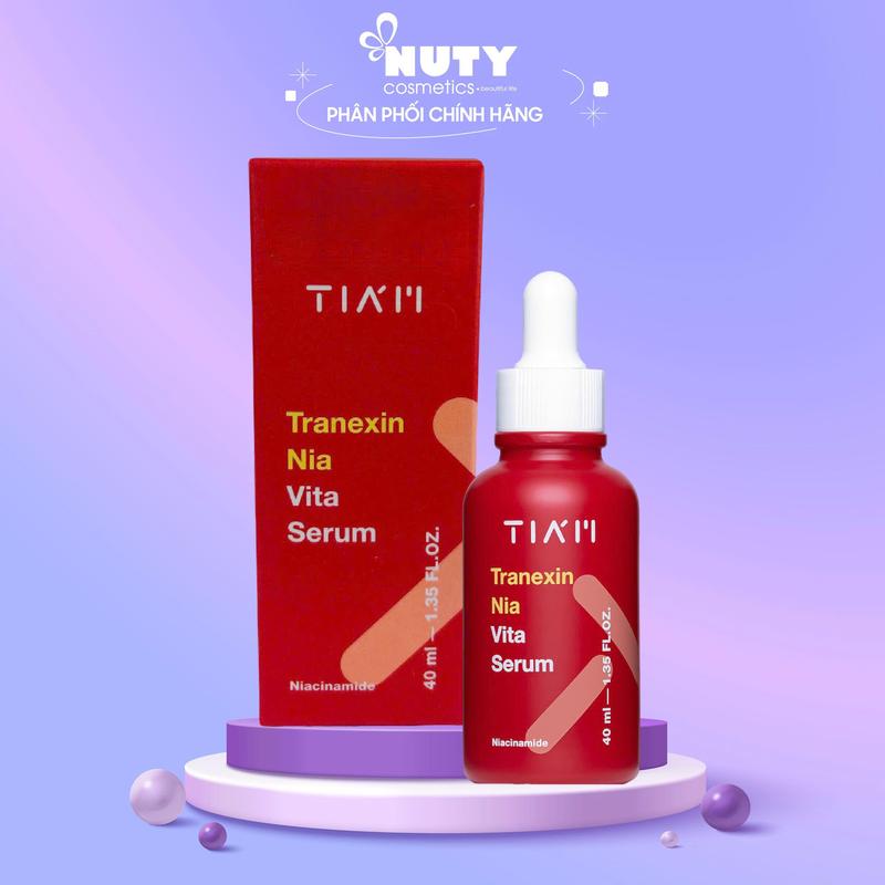 Serum Giúp Dưỡng Trắng Và Hỗ Trợ Mờ Thâm Tiam Tranexin Nia Vita Serum 40ml