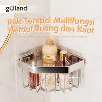 Gambar Goland Rak Spons Stainless Steel Anti Karat Sponge Storage Wastafel Sink - Silver  dari Goland Indonesia Kota Tangerang 1 Tokopedia