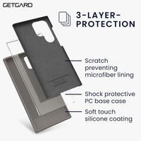 Gambar Case Getgard Colors MagSafe Casing Liquid Silicone Compatible with Samsung Galaxy S25 Ultra Plus Silikon Magnetic - Black, S25 Plus dari GET-WID Kota Administrasi Jakarta Barat 3 Tokopedia