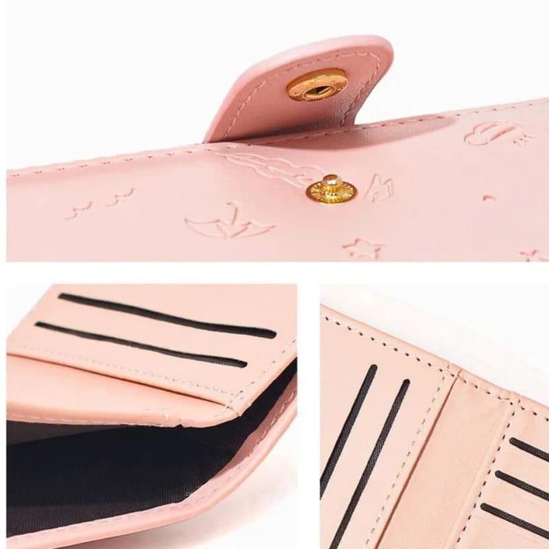 DW-27 Dompet lipat Wanita Mini Motif Embos 5