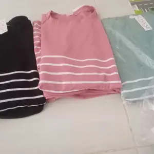 Valentfashion88 BIG SALE 3PCS !!! Setelan Wanita Jumbo PP SALUR PITA LD120 Paket hemat