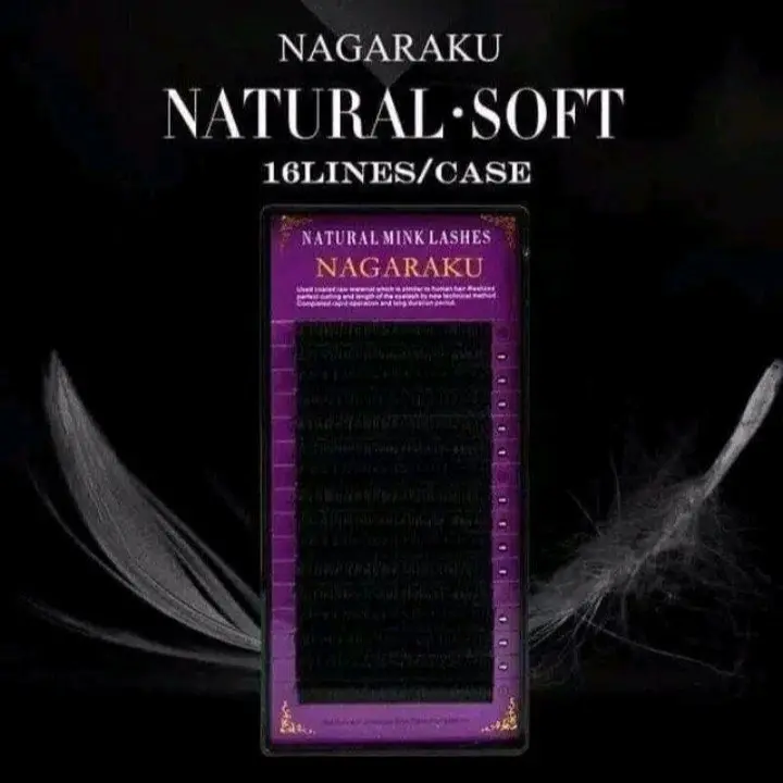 Nagaraku single size eyelash extension 0.05, 0.07 dan 0.10 Bulumata Lashes 2