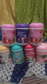 Product Review of Bubuk teratai Paket Hemat 3 Toples 500gr(random)logo halal from f**i 1