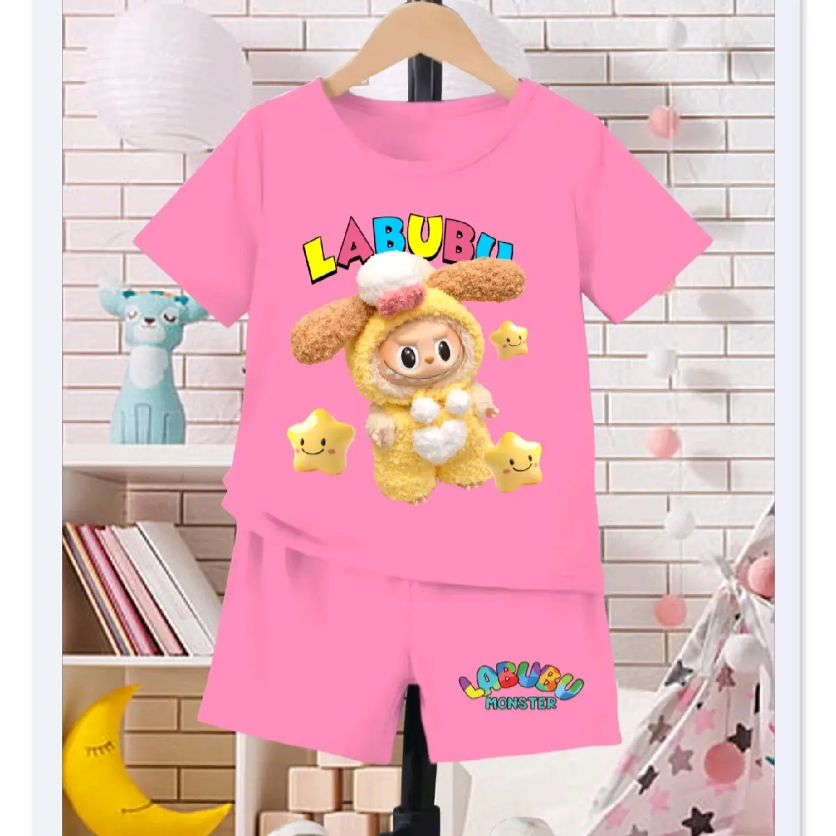 Setelan anak laki laki & perempuan/ fashion anak terbaru lengan pendek umur 1-4 TH