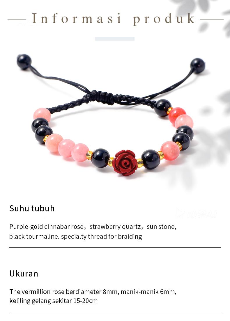 LUNA STAR x Sara Wijayanto – Nyai Gelang Aura Rose LUNA STAR x Sara Wijayanto – Nyai Gelang Aura Rose