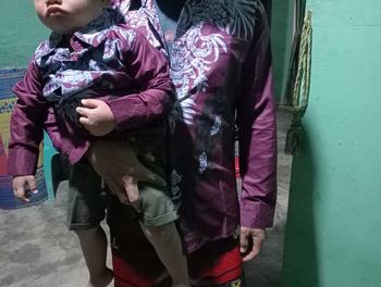 Product Review of Abimana burgundi kemeja batik pria slimfit lapis furing full body terbaru from e**h 1