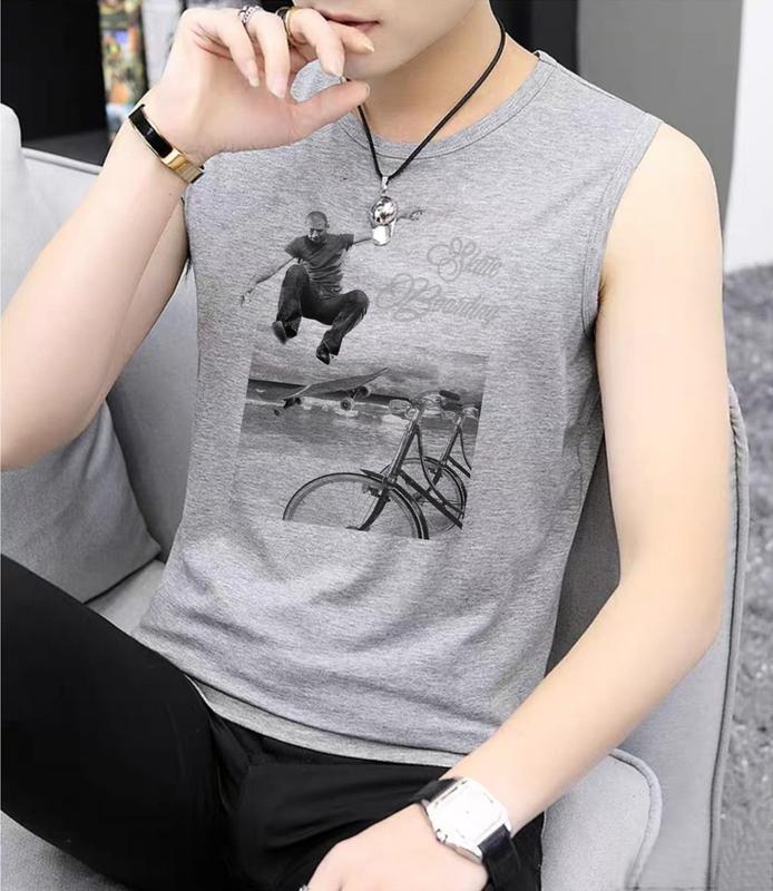 Kaos Singlet Pria/ Kaos Dalam Pria SKATE/Baju Tanpa Lengan Pria/Singlet Gym Olahraga Keren/Singlet grosir Murah Berkualitas dewasa remaja Distro 1