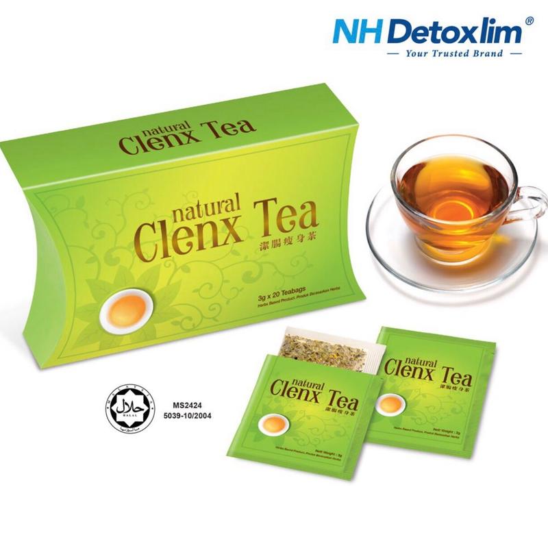 Xlen Tea Natural CLENX TEA (3gx20) - TikTok Shop Malaysia