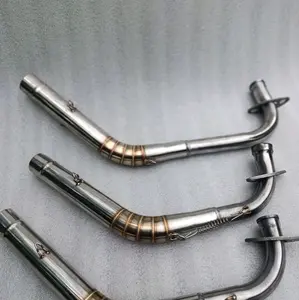 Leher Knalpot Model salemba inlet 38mm untuk aerox pcx vario beat mio scoopy genio lexi dll