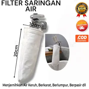 Saringan air filter penjernih air keruh kuning dan bau