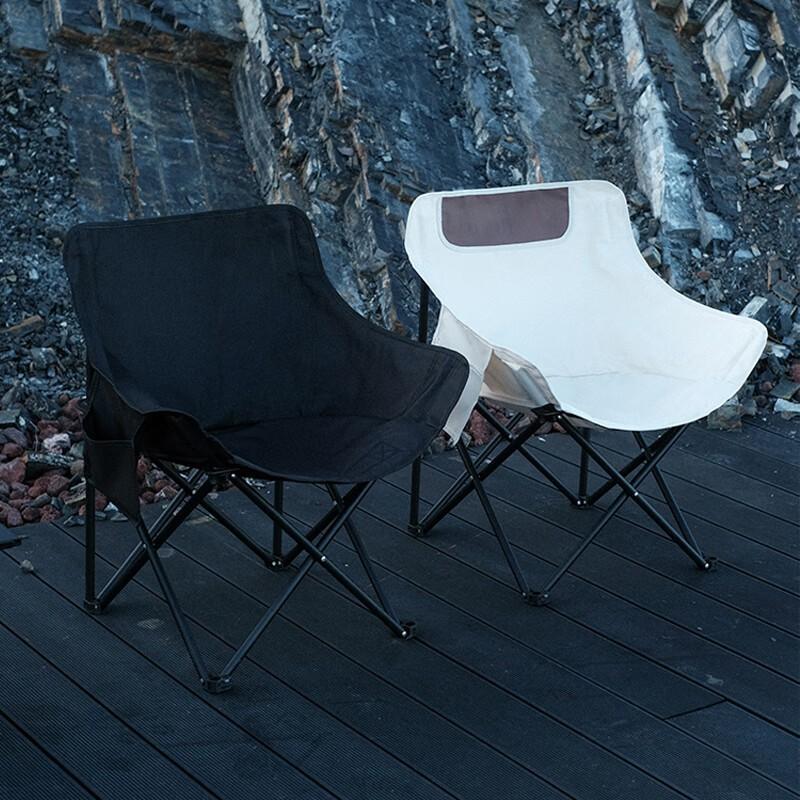 Product Introduction of Portable Camping Folding Chair Heavy Duty Oversized Outdoor Chair Foldable Camp Chair with Side Pocket With Carry Bag 8