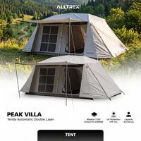 Gambar ALLTREK Tenda Otomatis PEAK VILLA Camping Glamping Luxury Double Layer - Ivory+FootPrint dari Alltrek indonesia Kota Administrasi Jakarta Barat 1 Tokopedia