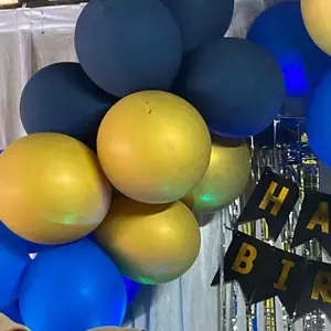 [Paket Latex] Balon Bulat Chrome Latex Warna isi 10pcs / 20pcs /30pcs /50pcs