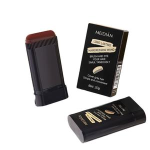 non-fading hair dye cream for covering grey hair Portable black hair dye stick hair dye stick brown