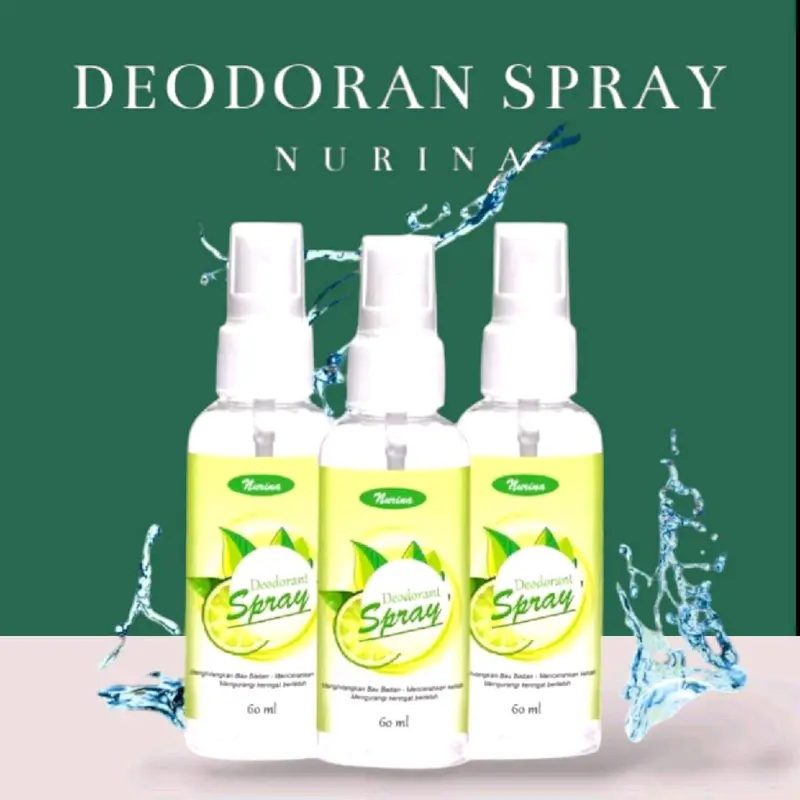 Deodoran Spray Alami dan Tawas Cair untuk Ketiak yang Bersih dan Nyaman - Bau, Deodorant 1