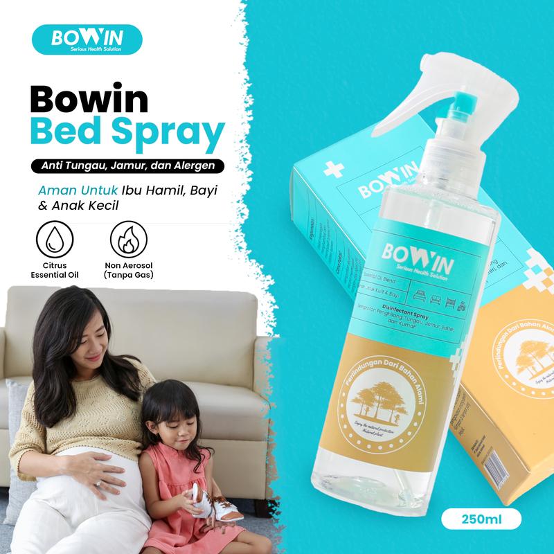 Bowin Bed & Line Spray Anti Tungau & Kutu Kasur 3