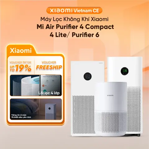 Máy lọc không khí Xiaomi Mi Air Purifier 4 Compact/ 4 Lite/ Mijia Smart Air Purifier 6