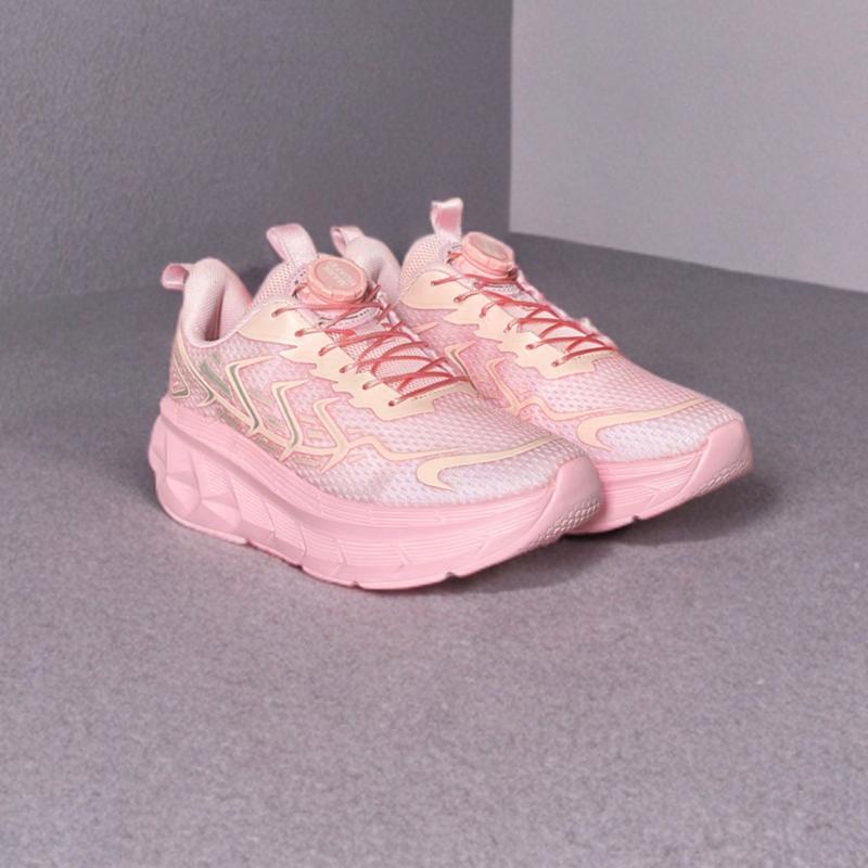  Giày Thể Thao Nam Nữ Chạy Bộ Aerobic Đế Nhẹ WSS-8803 Hồng Hường Sneaker Sport Tập Thể Dục Tập Chạy Bộ 