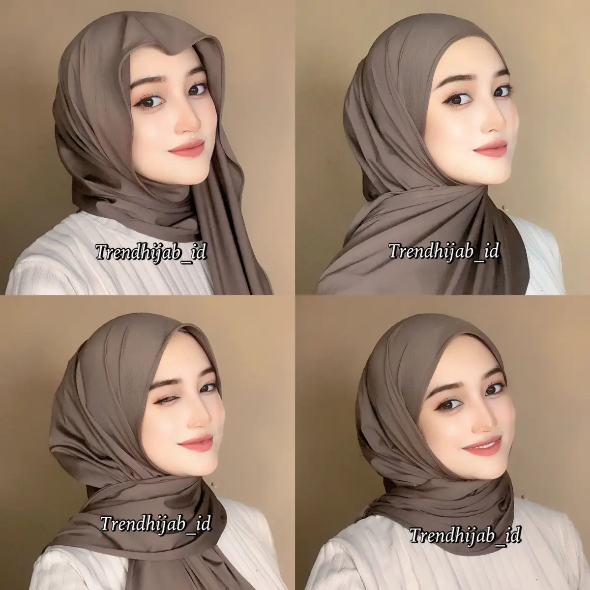HIJAB Jilbab Kerudung Pashmina Meleyot Bahan Kaos Jersey Muslim Instan