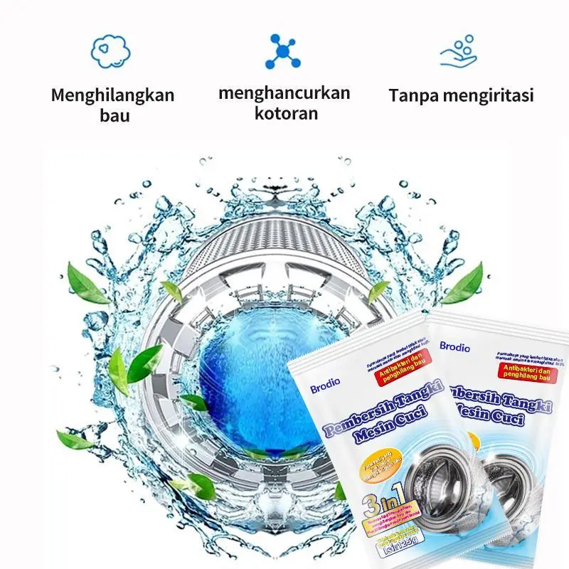 {LIVE/COD} VIRAL Deterjen Pembersih Mesin cuci Tabung Cuci Pembersih Mesin Cuci Mesin Basuh Cleaning Washing Machine Cleaner Premium Sabun Pembersih Detergen Mesin Cuci Clothes Washing Pembersih mesin pakaian baju 1
