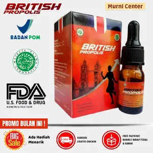 British Propolis Original 100% Asli | Suplemen Imunitas Tubuh