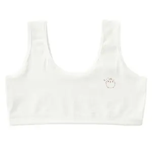 BINBIN KIDS MINISET CAT FASHION TANPA BUSA ANAK PEREMPUAN USIA SD-REMAJA Bahan Katun Adem Melar 4 Warna Kuning Biru Putih Pink Size M L