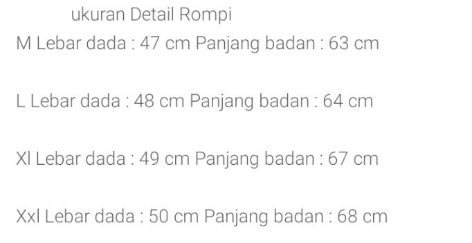 Product Introduction of Rompi Tebal Linmas Hansip Terbaru 0