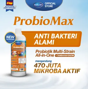 BlueCore Probiomax probiotik ikan penstabil air dengan tambahan Enzim, Sebagai Bakteri Starter pada kolam ikan untuk Pengurai Amonia (Cocok untuk Ikan Gurame, Ikan Lele, Ikan Nila, Ikan Patin dan Ikan Koi)