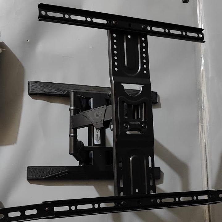 BRACKET TV BREKET DINDING BREKET GANTUNG BREKET FLEKSIBEL IMPORT  SWIVEL 6 ARAH UNIVERSAL 43-75 4