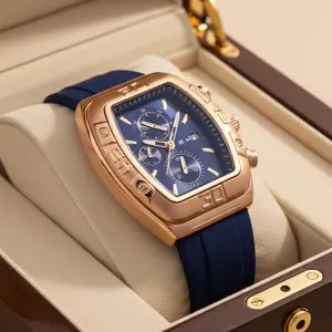 ViRAL Watch - Jam Tangan Pria & Wanita Japan Quality 1808 Anti Air Water Resistant 30 M Karet Stainless Steel Quartz