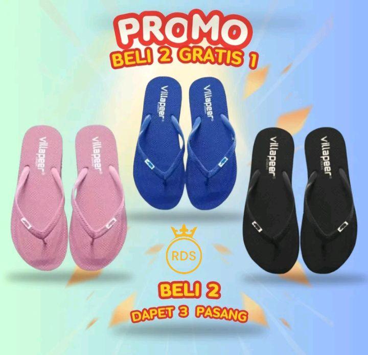 RDS CASUAL.ID Sandal Villapeer Sandal Jepit Wanita Promo Beli 2 Gratis 1 Variasi Warna Pink Biru Hitam Merah Beli 2 Dapat 3 Pasang Sendal Cewek RDS CASUAL.ID Sandal Villapeer Sandal Jepit Wanita Promo Beli 2 Gratis 1 Variasi Warna Pink Biru Hitam Merah Beli 2 Dapat 3 Pasang Sendal Cewek
