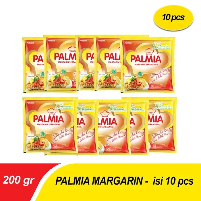 10pcs Margarin Palmia Serbaguna 200 gram