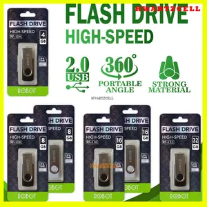 [HWARTZ] Promo Flashdisk Robot 4GB / 8GB / 16GB / 32GB USB 2.0 Original Bergaransi Resmi ini